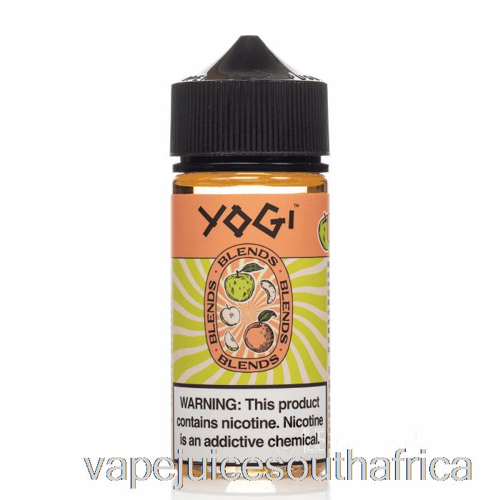 Vape Juice South Africa Apple Peach Ice - Yogi Blends - 100Ml 6Mg